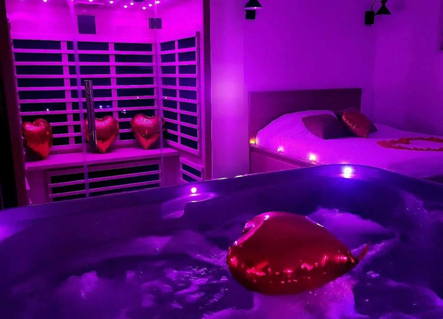 Apartment Love Room Jacuzzi Sauna Privatif Marseille